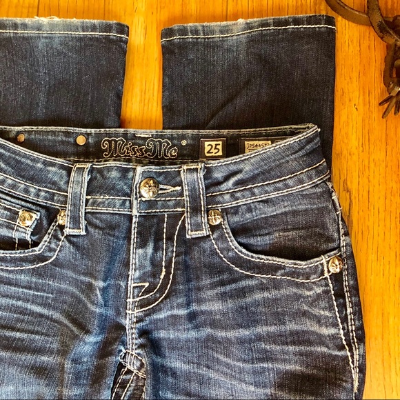 *Sold on Facebook*. Miss Me Straight Long Jeans - Picture 8 of 8